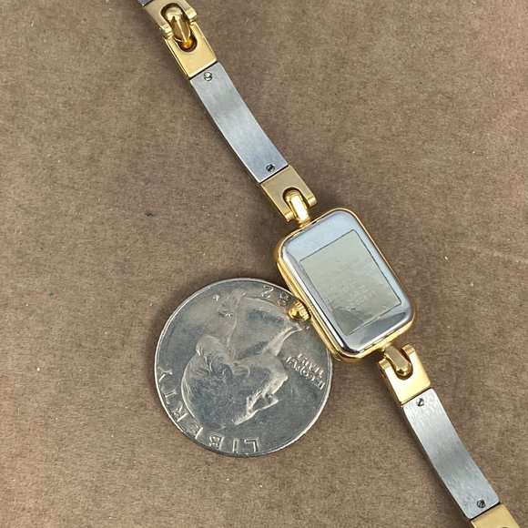Vintage Jaz Paris French Designer Dress Watch Stainless Steel & Gold Bracelet main image 6